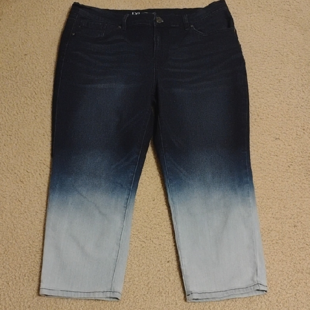 Denim Capri Pants